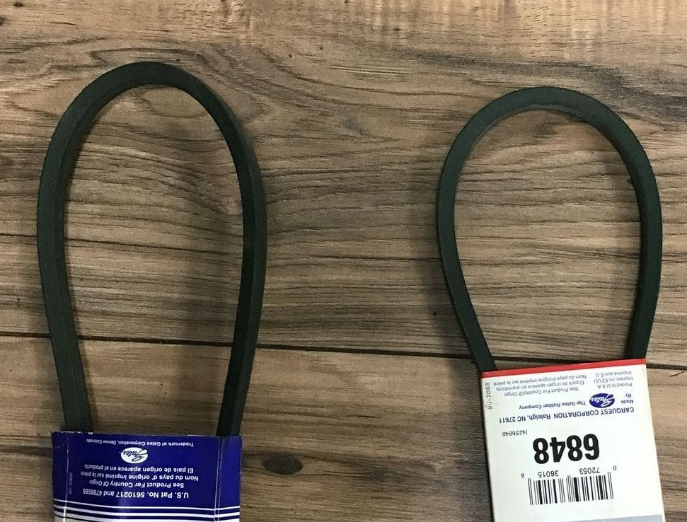 CARQUEST 6848 POWERATED BELT 1/2"X48" 12.5/13MMX1220MM  ****LOTOF2****