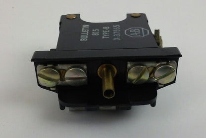 ALLEN BRADLEY BULLETIN 815 TYPE-B X-37565 (X37565)