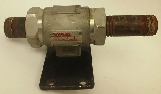 WATTS REGULATOR BALL VALVE TYPE S8380 SIZE 1,STEM/BALL SS,SEAT/CWP DF/1500,CF8M