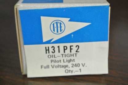 I-T-E H31PF2 OIL-TIGHT PILOT LIGHT - FULL VOLTAGE, 240V  NEW SURPLUS