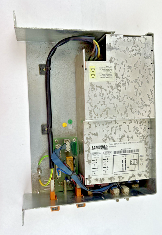 LAMBDA SIRIUS CSF350EQ 24 15.5/15.5G, 15.5/15.5G H99003 POWERWARE GmbH L-SYS-NR.