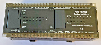 GE IC693UDR005PP1 PROGRAMMABLE CONTROLLER MODULE 40VA 240VAC SERIES 90 MICRO