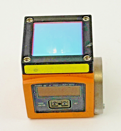 IFM - 01D100 - 01DLF3KG - LASER DISTANCE SENSOR - RANGE: 0.2-10 M, 30VDC, 4 PIN