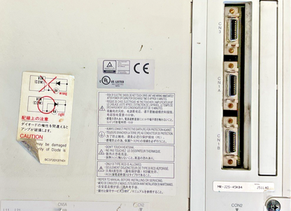 MITSUBISHI MR-J2S-45KBA-QN140 SERVO DRIVE 45KW 93.0A 480VAC