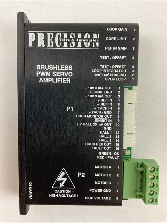 PRECISION VALVE & AUTOMATION B12A6-PV5 REV N CER 02 IN 20-60VDC OUT 12A Pk/6A