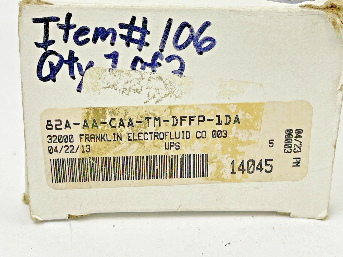 MAC - 82A-AA-CAA-TM-DFFP- 1DA - SOLENOID PILOT VALVE WITH BALANCED POPPET -24VDC