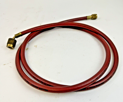 YELLOW JACKET - PLUS II 72" 1/4" CHARGING HOSE - RED - 4000 PSI / 800 PSI