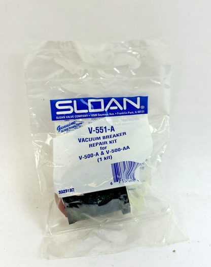 SLOAN V-551-A VACUUM BREAKER REPAIR KIT FOR V-500A & V-500-AA LOT OF 2