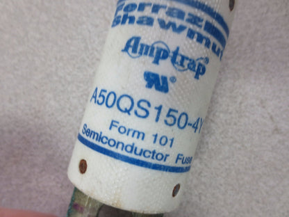 FERRAZ SHAWMUT A50QS150-4Y AMP-TRAP FUSE - 160A, 500VAC / 200KA - 500VDC / 87KA