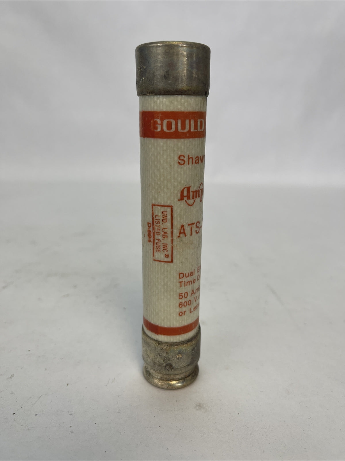GOULD SHAWMUT ATS-DE50R AMP-TRAP CLASS RK5 FUSE 50AMP 600VAC (LOT OF 10)
