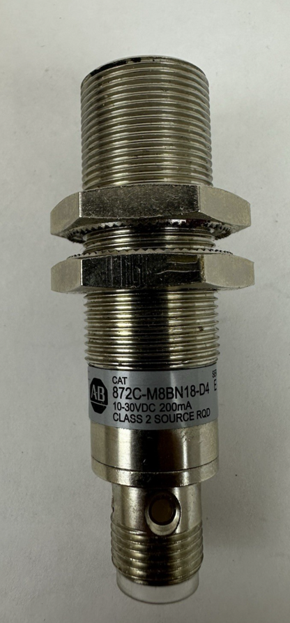 Allen-Bradley 872C-M8BN18-D4 /Ser. E Inductive Proximity Sensor 10-30 VDC