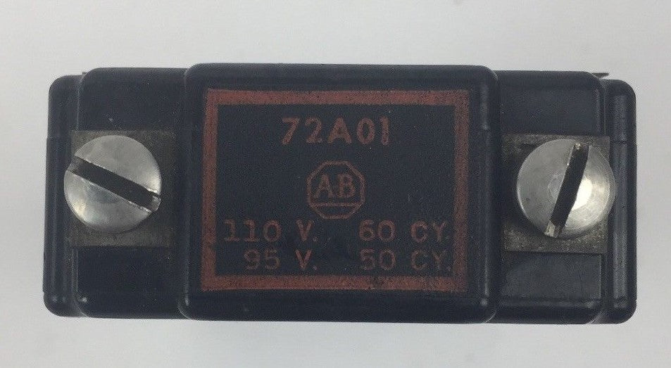 ALLEN BRADLEY 72A01 COIL 110V 60CY 95V 50CY
