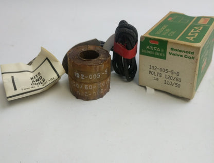 ASCO 102-005-5D SOLONOID VALVE COIL 1020055D