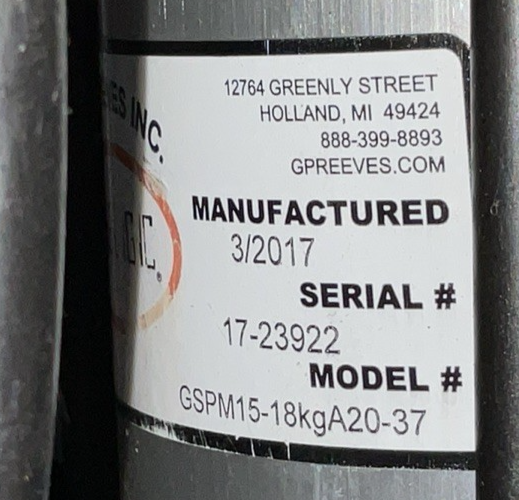 GRACO 206405 SERIES L16K FIRE-BALL 300 AIR POWERED PUMP GSPM-15-18kgA20-37 LUBE