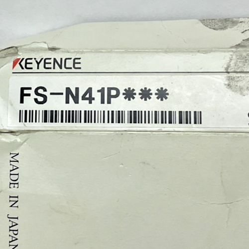 KEYENCE FS-N41P FIBER OPTIC CABLE 10-30VDC