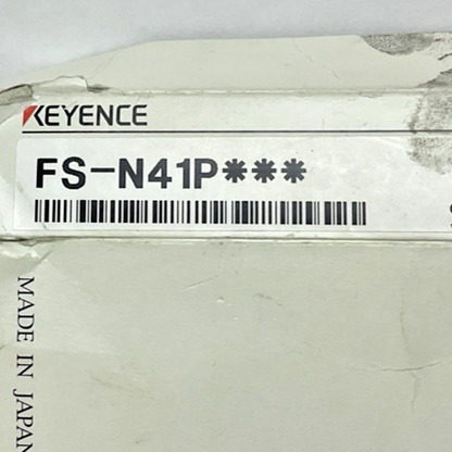 KEYENCE FS-N41P FIBER OPTIC CABLE 10-30VDC