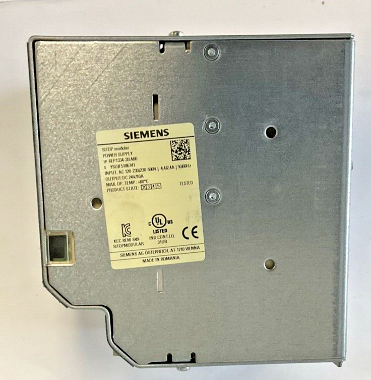 SIEMENS 6EP1334-3BA00 POWER SUPPLY 500V 50/60HZ
