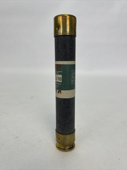 RELIANCE ECSR 3-2/10 CLASS RK5 TIME DELAY FUSE 600VAC 3-2/10AMP (BOX OF 10)