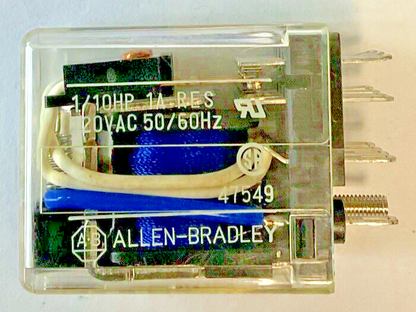 ALLEN BRADLEY 700-HC54Z24-4 RELAY SER.A 24VDC 1/10HP 1A 120V 50/60HZ**LOTOF3**
