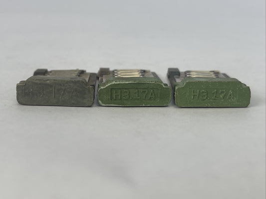 GE CR123H3.17A HEATER (LOT OF 3)
