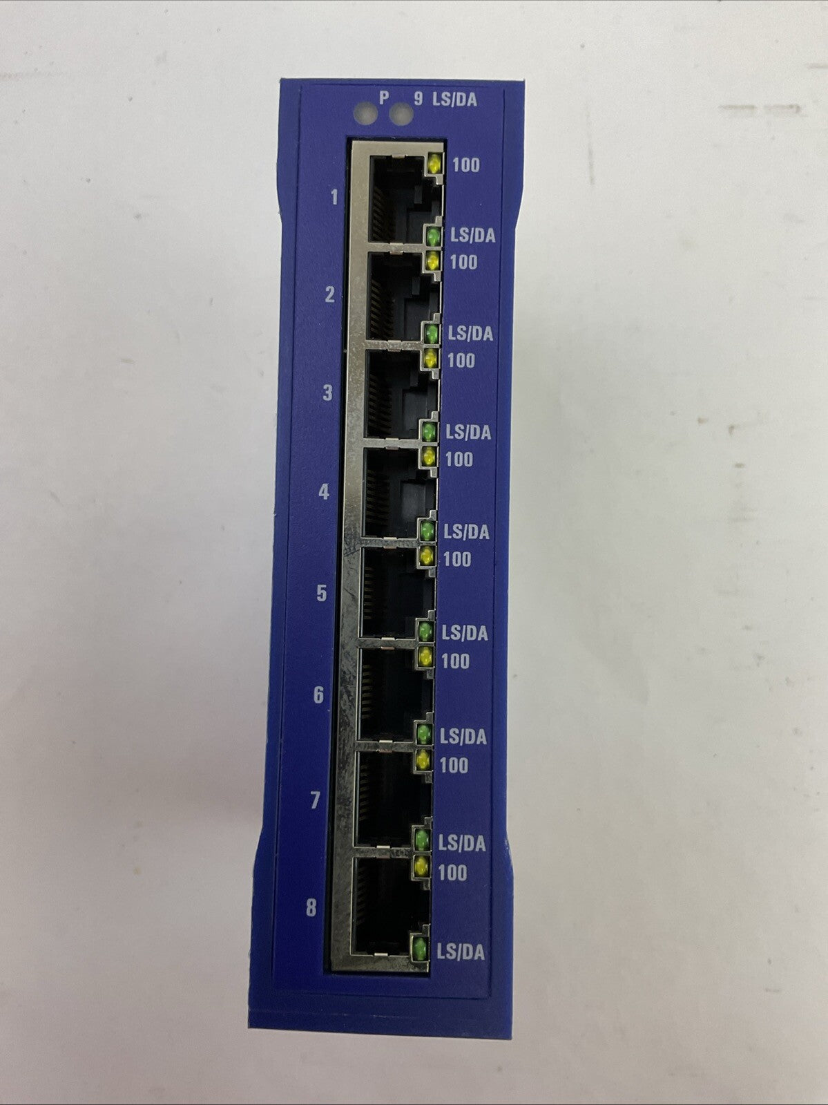 HIRSCHMANN SPIDER II 8TX/1FX EEC RAIL SWITCH 24VDC 8 PORT ETHERNET SWITCH