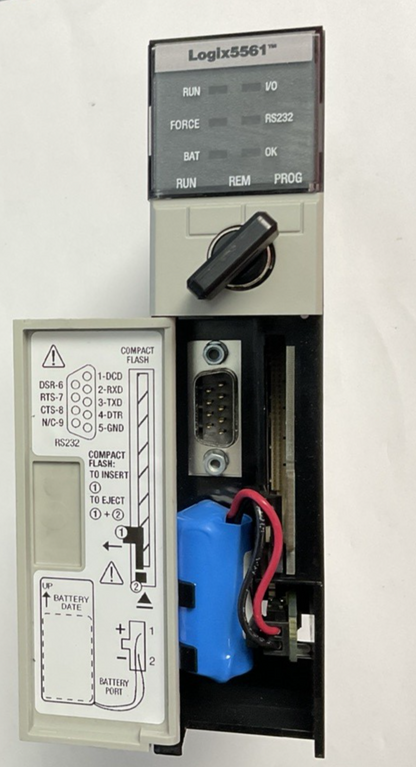 ALLEN BRADLEY 1756-L61 SER.B PROCESSOR 24VDC