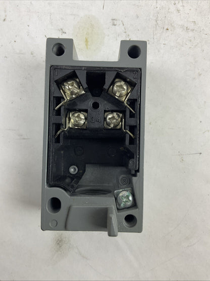 CUTLER HAMMER E50RB LIMIT SWITCH RECEPTACLE