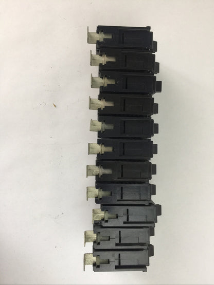 CHALLENGER/SYLVANIA BQ1C020 CIRCUIT BREAKER 1POLE 20AMP 120/240VAC (LOT OF 11)