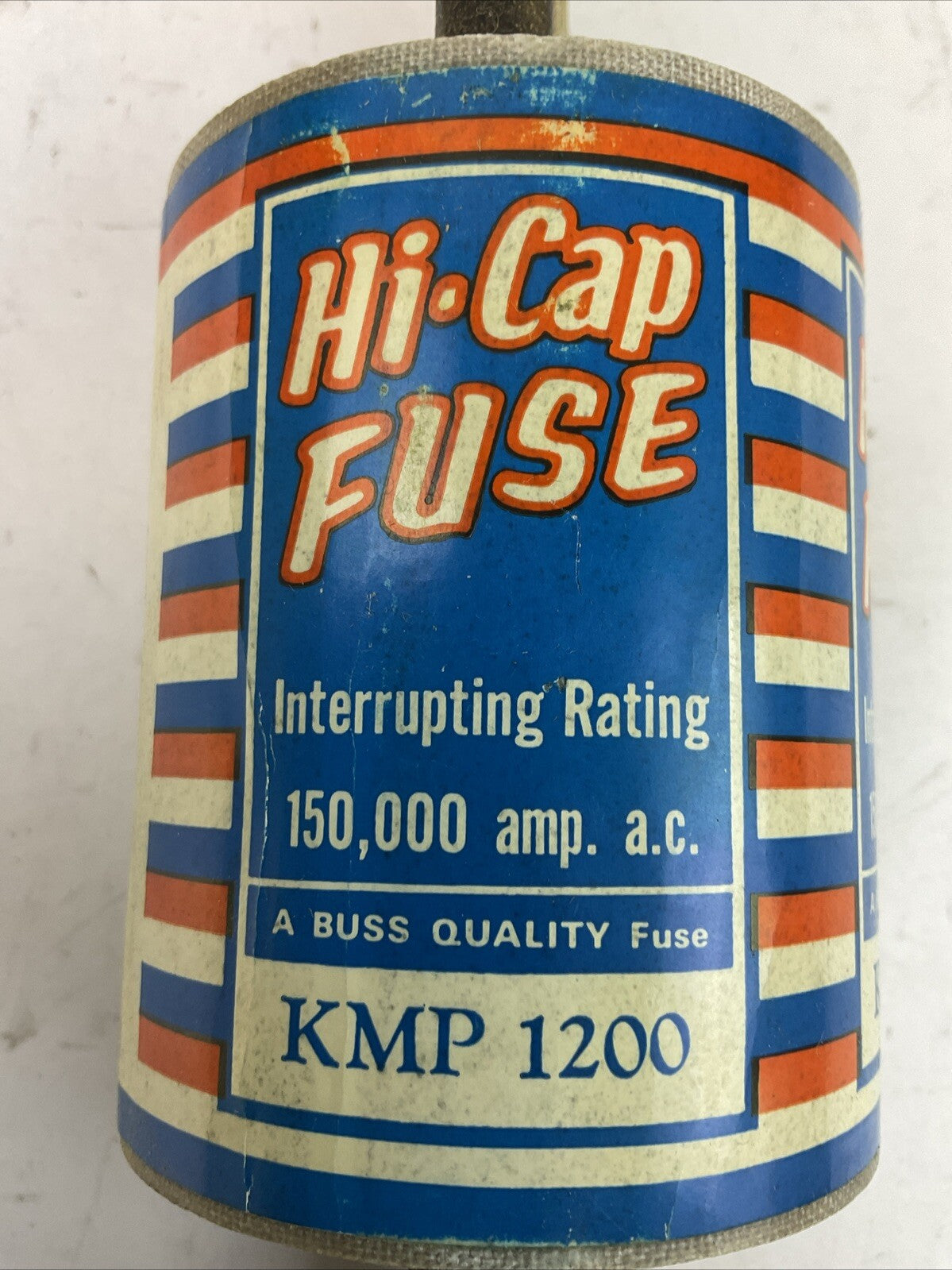 BUSSMANN KMP 1200 HI-CAP FUSE 500VAC INTERRUPTING RATING 150,000 amp a.c.