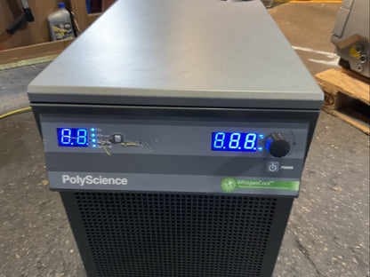 POLYSCIENCE 6160M21LB30D 230VAC 60HZ 9A 1PH WHISPERCOOL (SEE PHOTO FOR DAMAGE)