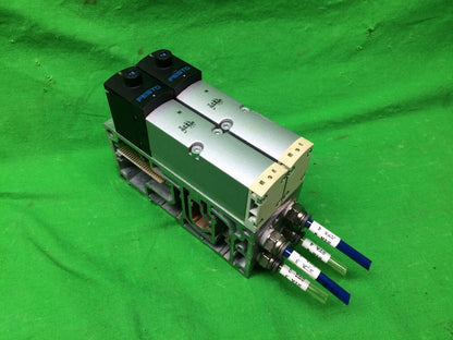 FESTO ELECTRIC VSVA-B-M52-AZD-A1-1T1L W/ VABV-S4-S1-N14-2T2