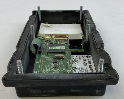 ALLEN BRADLEY 22-HIM-C2S SER C FIRMWARE V3.001 PANEL MOUNT LCD HIM