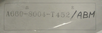 FANUC A660-8004-T452/ABM CABLE / NEW SURPLUS in FACTORY-SEALED BAG