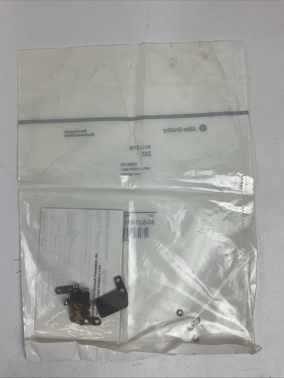 ALLEN BRADLEY 60-BJS-R7K SER A SERIES 7000 REPLACEMENT BRKT 42JS (LOT OF 3)
