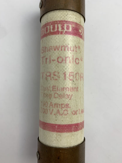 Gould Shawmut Tri-Onic TRS150R 150A 600V Fuse "Lot of 3"