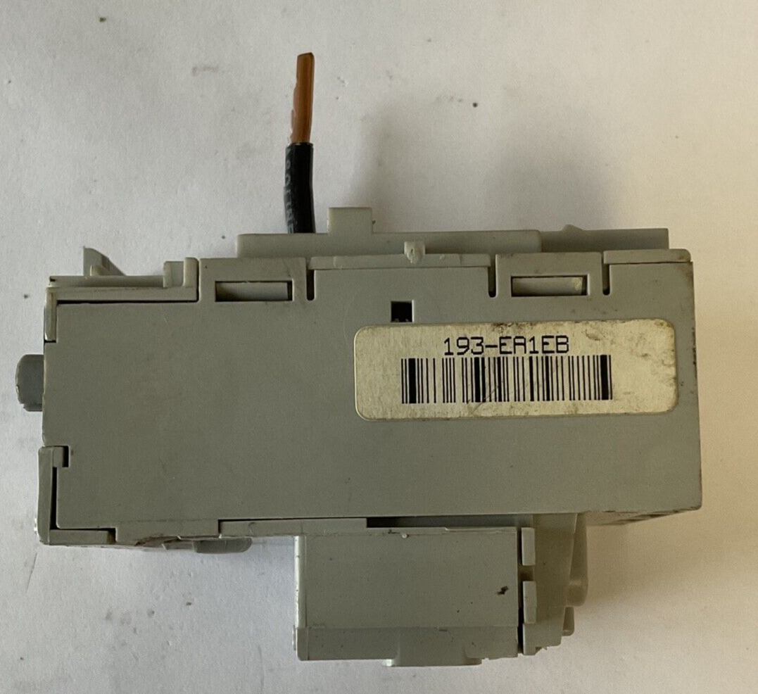 ALLEN BRADLEY 193-EA1EB OVERLOAD RELAY SER. B 1.6-5.0A TRIP CLASS 10