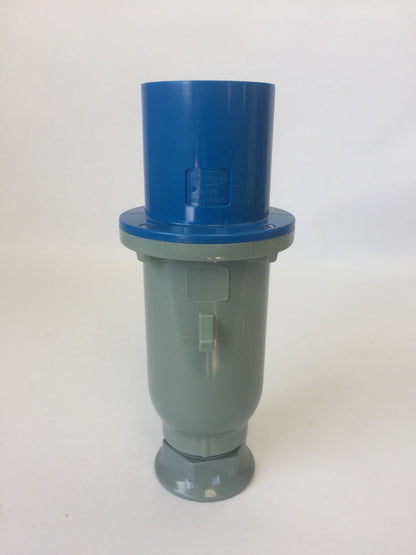 HUBBELL 360P6 PLUG 60AMP 250VAC 2POLE 3-WIRE GROUNDING