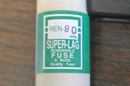 BUSS REN80 SUPER-LAG RENEWABLE FUSE / 80A / 250V