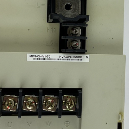 MITSUBISHI MDS-CH-V1-70 SERVO DRIVE UNIT 7KW 648V H/W VER.N 15A 240HZ