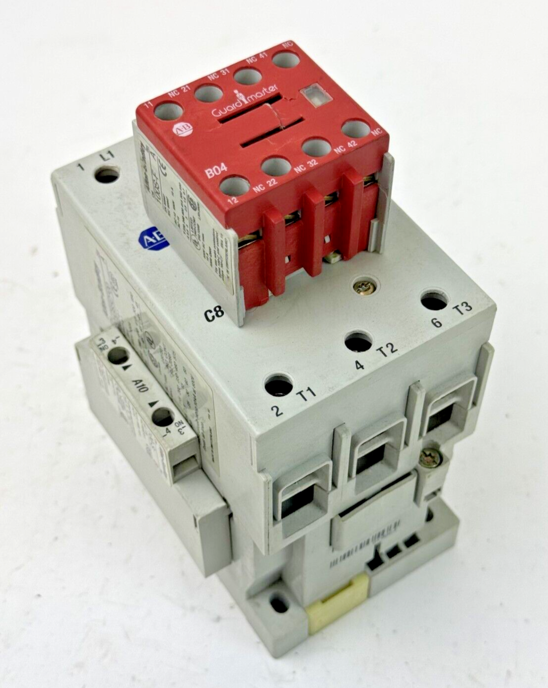 ALLEN-BRADLEY - 100S-C85DJ14C SER. A - SAFETY CONTACTOR - 24 VDC COIL, 85 A
