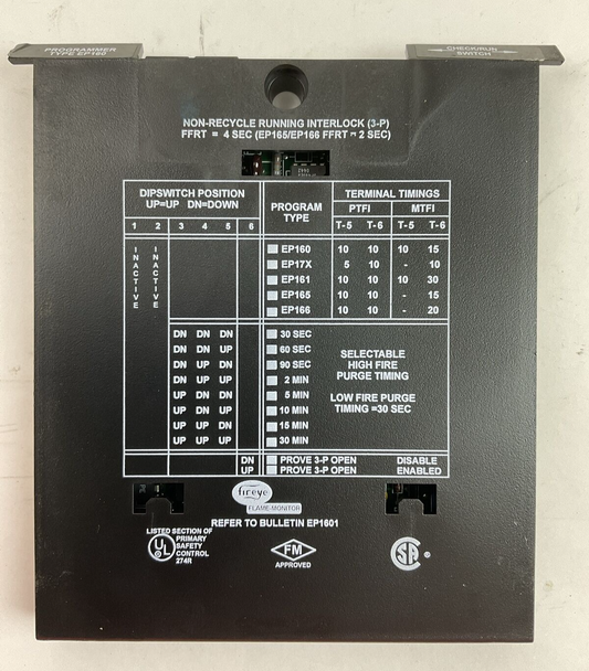 FIREYE TYPE EP160 PROGRAMMER