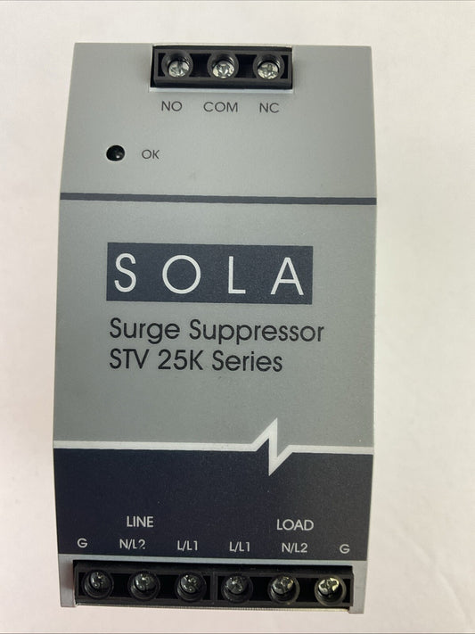 SOLA STV25K-10S SURGE SUPPRESSOR 120V SINGLE PHASE 2W+G 20A