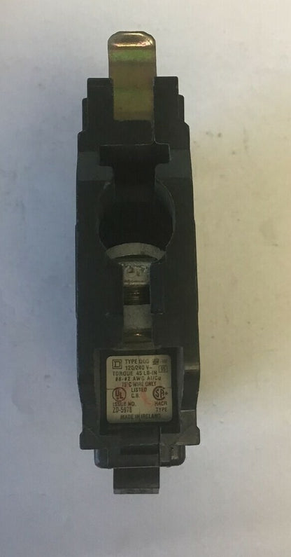 SQUARE D QOB140 CIRCUIT BREAKER 120/240VAC ***LOTOF2***
