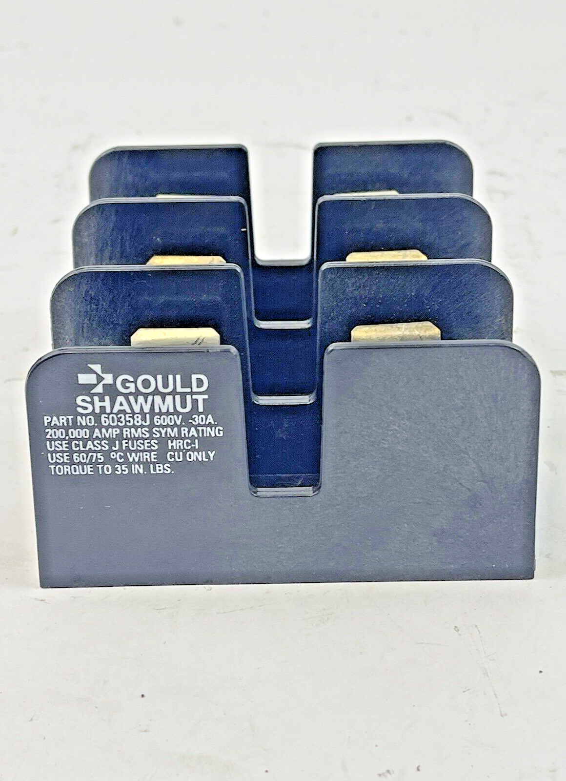 GOULD SHAWMUT - 60358J - FUSE HOLDER - 3 POLE, 600 V, 30 A