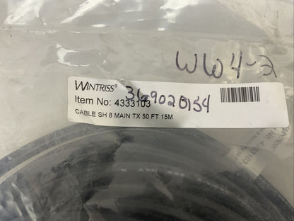 WINTRISS 4333103 CABLE SH 8 MAIN TX 50FT 15M