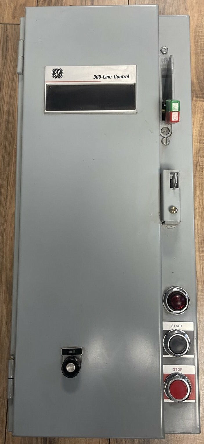 GE CR308C2042RADSJJ COMBINATION MAGNETIC STARTER SIZE 1 FUSIBLE 30A 600VAC 7.5HP