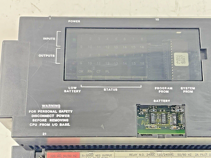 GE FANUC - IC692CPU211E - SERIES 90-20 PROGRAMMABLE CONTROLLER - 24 VDC, 120 VAC