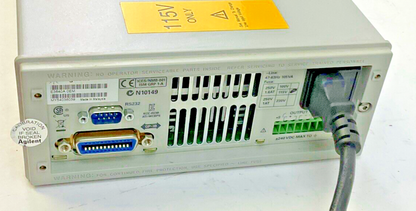 AGILENT E3640A DC POWER SUPPLY 0-8V,3A/0-20V,1.5A