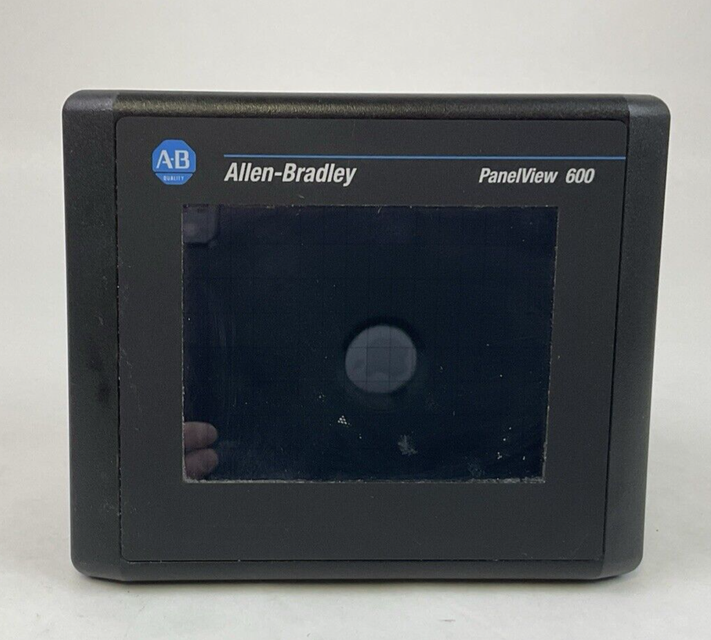 ALLEN BRADLEY 2711-T6C20L1 SER B REV F FRN 4.46 PANELVIEW 600 24VDC