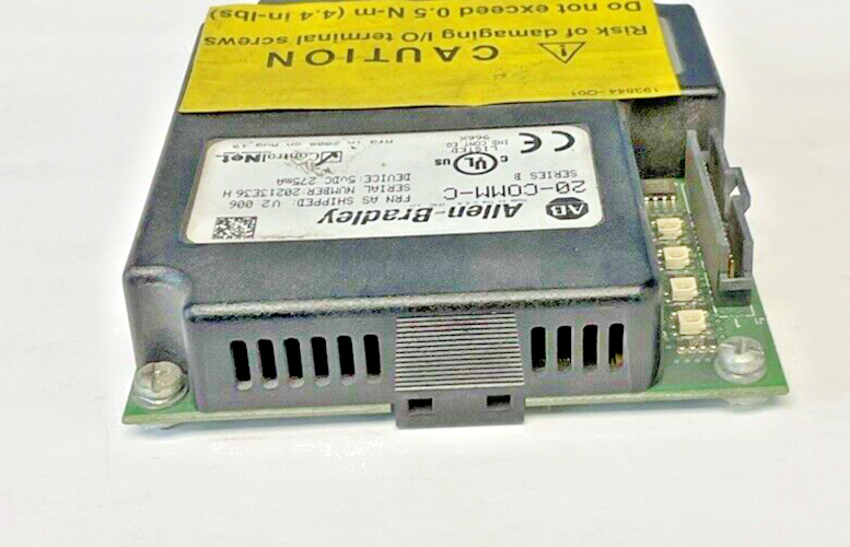 ALLEN BRADLEY 22-COMM-C COMMUNICATION ADAPTER FRN V2.006